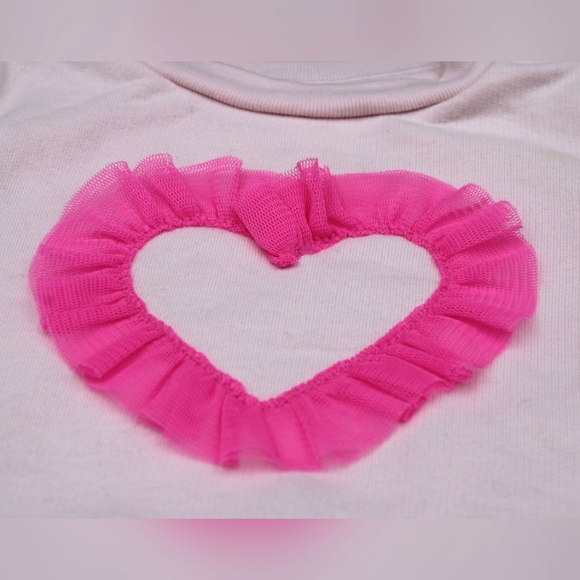 Baby Girls 12M Sweatshirt Bundle – 2 Pieces – Pink - Picture 5 of 6